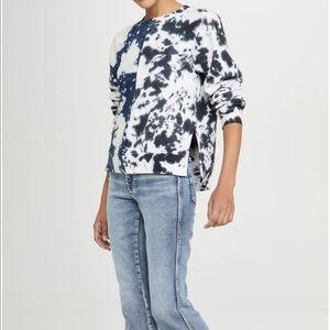 Proenza Schouler WL Tie Dye Sweatshirt SZ XS